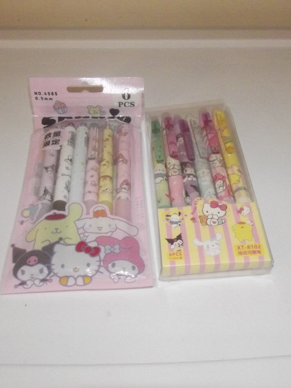 Sanrio--2 Packs of (6) Ink Pens---NEW